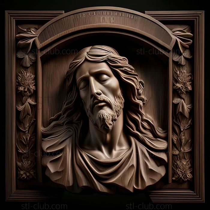 3D model st jesus (STL)